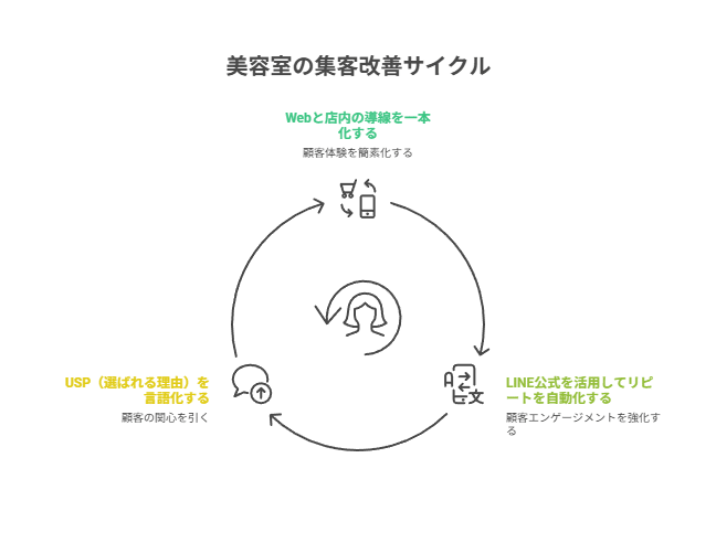 美容室の集客の伸び悩みの理由2
